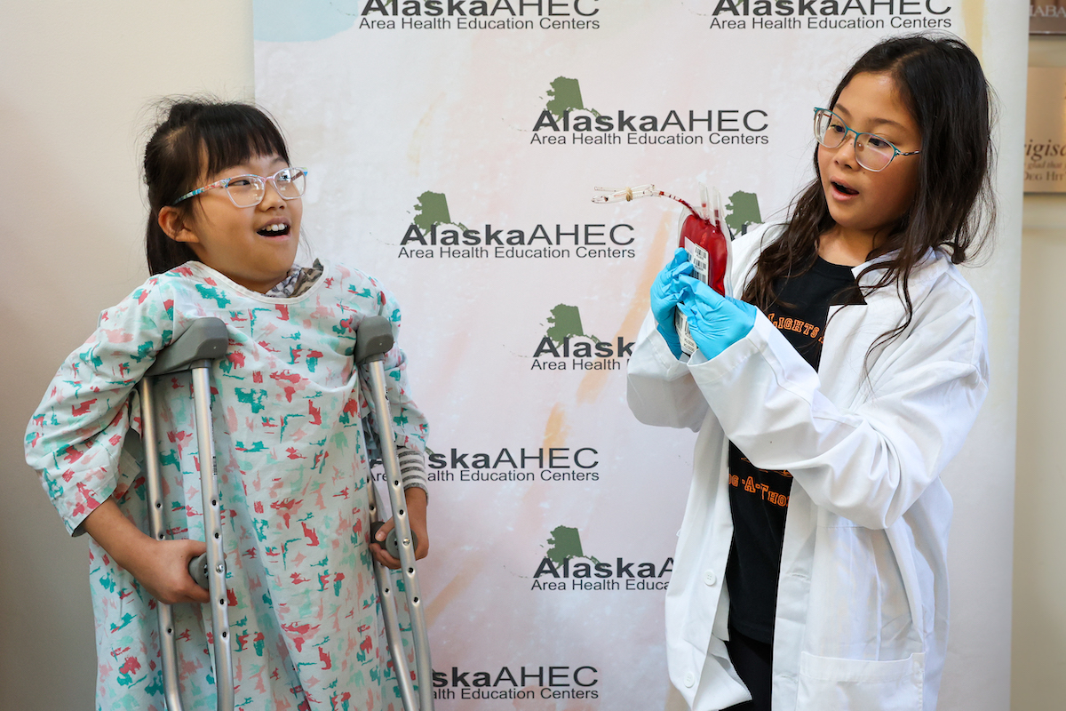 Children investigate health concepts and future careers at record